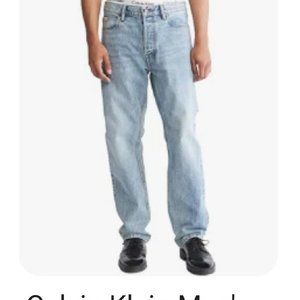 Calvin Klein Men's Standard Straight Jeans Blue